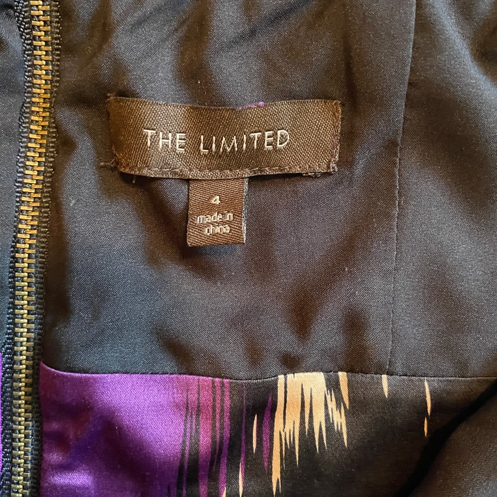 The Limited colorful halter dress, size 4 - Picture 9 of 12